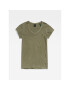 G-Star Raw Тишърт D21314-B059-B681 Зелен Slim Fit - Pepit.bg