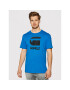 G-Star Raw Тишърт Flock Hamburger Logo D19861-336-C197 Син Regular Fit - Pepit.bg