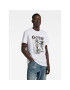 G-Star Raw Тишърт HQ D23899-C336-110 Бял Regular Fit - Pepit.bg