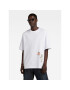 G-Star Raw Тишърт Light Bulb D23907-C336-110 Бял Boxy Fit - Pepit.bg