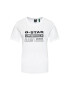 G-Star Raw Тишърт Lyon D19953-4107-110 Бял Regular Fit - Pepit.bg