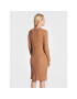 Gant Плетена рокля Twisted Cable 4502048 Бежов Regular Fit - Pepit.bg
