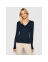 Gant Пуловер Stretch Cable 480022 Тъмносин Slim Fit - Pepit.bg