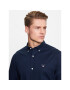 Gant Риза Broadcloth 3046402 Тъмносин Slim Fit - Pepit.bg