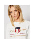 Gant Суитшърт Archive Shield 4204688 Бял Regular Fit - Pepit.bg