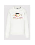 Gant Суитшърт Archive Shield 4204688 Бял Regular Fit - Pepit.bg