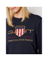 Gant Суитшърт Archive Shield 4204688 Тъмносин Regular Fit - Pepit.bg
