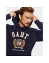 Gant Суитшърт Crest Hoodie 2006069 Тъмносин Relaxed Fit - Pepit.bg