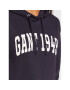 Gant Суитшърт Logo 4200661 Тъмносин Regular Fit - Pepit.bg