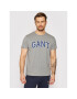 Gant Тишърт Arch Outline 2003007 Сив Regular Fit - Pepit.bg