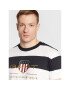 Gant Тишърт Bar Stripe Archive Shield 2003149 Тъмносин Regular Fit - Pepit.bg