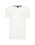 Gant Тишърт Contrast Logo 2053004 Бял Regular Fit - Pepit.bg