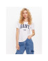 Gant Тишърт Logo 4200670 Бял Regular Fit - Pepit.bg