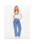 Gant Тишърт Logo 4200670 Бял Regular Fit - Pepit.bg