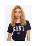Gant Тишърт Logo 4200670 Тъмносин Regular Fit - Pepit.bg
