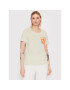 Gant Тишърт Quadrat Logo 4203478 Бежов Regular Fit - Pepit.bg
