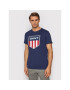 Gant Тишърт Retro Shield 2003112 Тъмносин Regular Fit - Pepit.bg