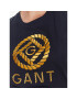 Gant Тишърт Rope Icon 4200227 Тъмносин Regular Fit - Pepit.bg