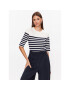 Gant Тишърт Striped 4203481 Бял Regular Fit - Pepit.bg