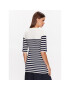 Gant Тишърт Striped 4203481 Бял Regular Fit - Pepit.bg