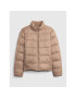 Gap Пухено яке 724309-00 Кафяв Regular Fit - Pepit.bg
