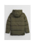 Gap Пухено яке 726307-00 Зелен Regular Fit - Pepit.bg