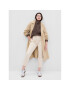 Gap Текстилни панталони 541213-00 Екрю Regular Fit - Pepit.bg