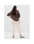 Gap Текстилни панталони 541213-00 Екрю Regular Fit - Pepit.bg