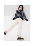 Gap Текстилни панталони 541213-00 Екрю Regular Fit - Pepit.bg