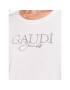 Gaudi Jeans Тишърт 311BD64053 Бял Regular Fit - Pepit.bg