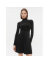 Gaudi Плетена рокля 321FD13003 Черен Regular Fit - Pepit.bg