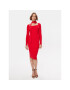 Gaudi Плетена рокля 321FD13008 Червен Regular Fit - Pepit.bg
