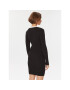 Gaudi Плетена рокля 321FD13009 Черен Regular Fit - Pepit.bg