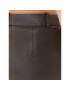 Gestuz Кожена пола 10908203 Кафяв Slim Fit - Pepit.bg