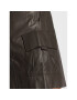 Gestuz Кожена пола Tessa 10906481 Кафяв Regular Fit - Pepit.bg