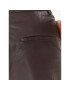 Gestuz Кожени шорти 10908177 Кафяв Slim Fit - Pepit.bg