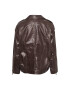 Gestuz Кожено яке 10908392 Кафяв Relaxed Fit - Pepit.bg
