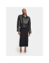 Gestuz Кожено яке Gemma 10908766 Черен Relaxed Fit - Pepit.bg