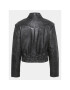 Gestuz Кожено яке Gemma 10908766 Черен Relaxed Fit - Pepit.bg