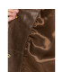 Gestuz Кожено яке Rue 10906851 Кафяв Oversize - Pepit.bg