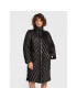 Gestuz Кожено яке Rosella 10906522 Черен Relaxed Fit - Pepit.bg
