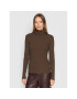 Gestuz Поло Rolla 0000209345124 Кафяв Slim Fit - Pepit.bg