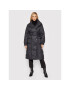 Gestuz Пухено яке Evala 10905602 Черен Loose Fit - Pepit.bg