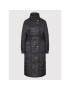 Gestuz Пухено яке Evala 10905602 Черен Loose Fit - Pepit.bg