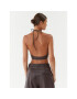 Gestuz топ 10908178 Кафяв Slim Fit - Pepit.bg