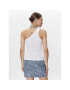 Gestuz топ Drew 10906258 Бял Slim Fit - Pepit.bg