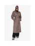Gestuz Тренч Sarga 10906855 Кафяв Loose Fit - Pepit.bg