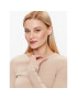 Gina Tricot Блуза Basic 18863 Бежов Slim Fit - Pepit.bg