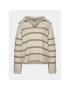 Gina Tricot Пуловер 20423 Бежов Regular Fit - Pepit.bg