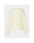 Gina Tricot Пуловер 20726 Бял Regular Fit - Pepit.bg